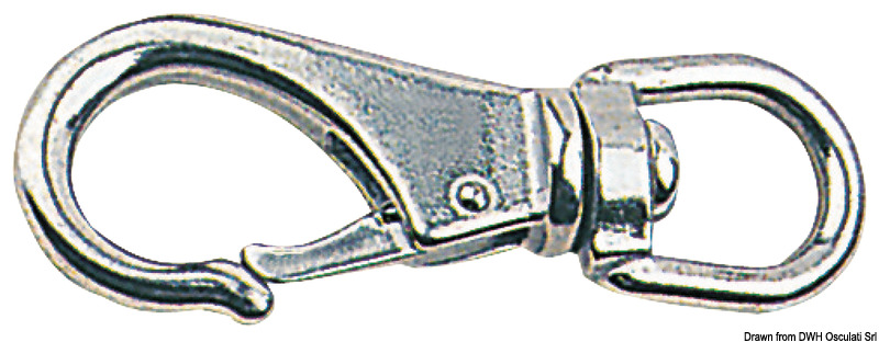 Stainless Steel 316 Eye Snap Swivel