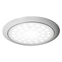 Ultra-flat LED light white ring nut 12/24 V 3 W