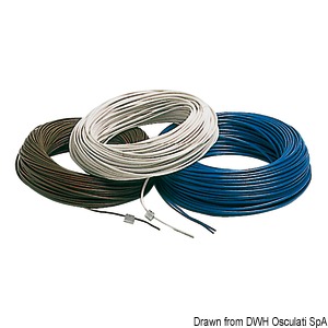 Passe-câble blanc en PVC OSCULATI Osculati - Passe-câbles ouvert en