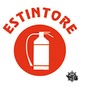 Type-approved EC extinguisher sticker