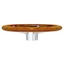 Steering wheel w/ teak outer ring 350 mm