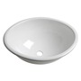 Oval plexiglas sink 370x290x150 mm