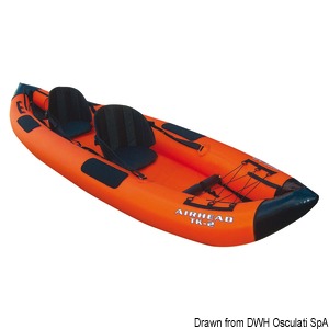 Kayak biplace en PVC gonflable, high line