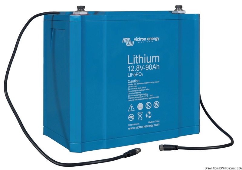 Batteria litio LiFePO4 BS Battery BSLi-08 12V-300A, 5Ah