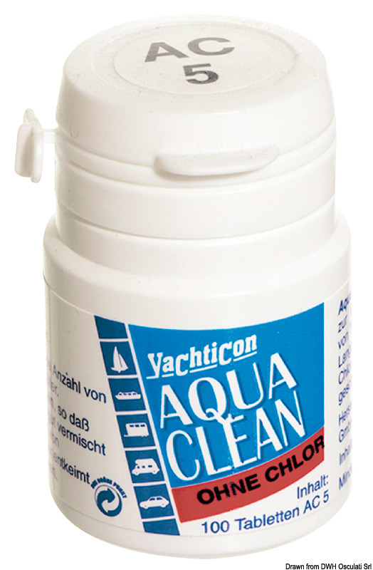 Ontdek dagboek bijkeuken YACHTICON Aqua Clean 100 pills