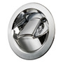 Saturn cold water shower vertical chromed base