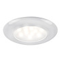 Plafoniera LED incasso SOLE ghiera bianca switch