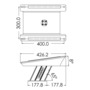 Aluminiowa wieża Power Tower 150 mm SCANSTRUT dla Starlink