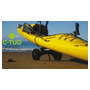 Carro C-TUG con Ruedas Kiwi RAILBLAZA