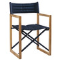 Folding chair ARC The Square in teak and aluminium title=